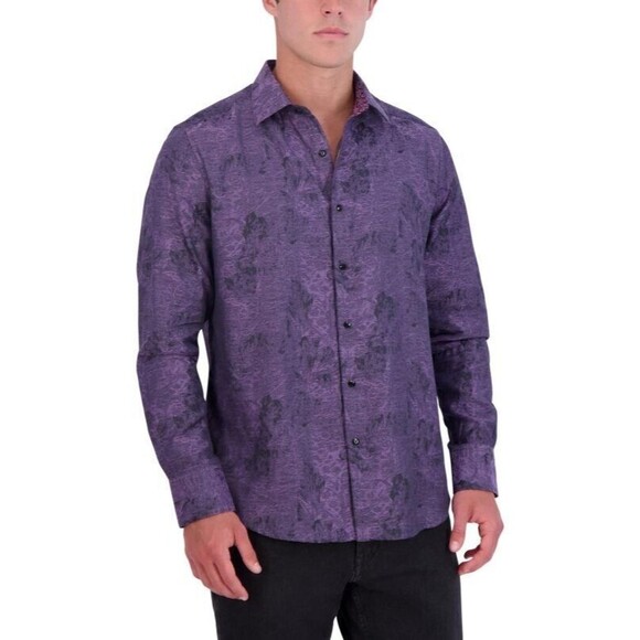 Robert Graham Limited Edition Mystique Shirt Mens 3XL Purple Classic Fit - Picture 1 of 16